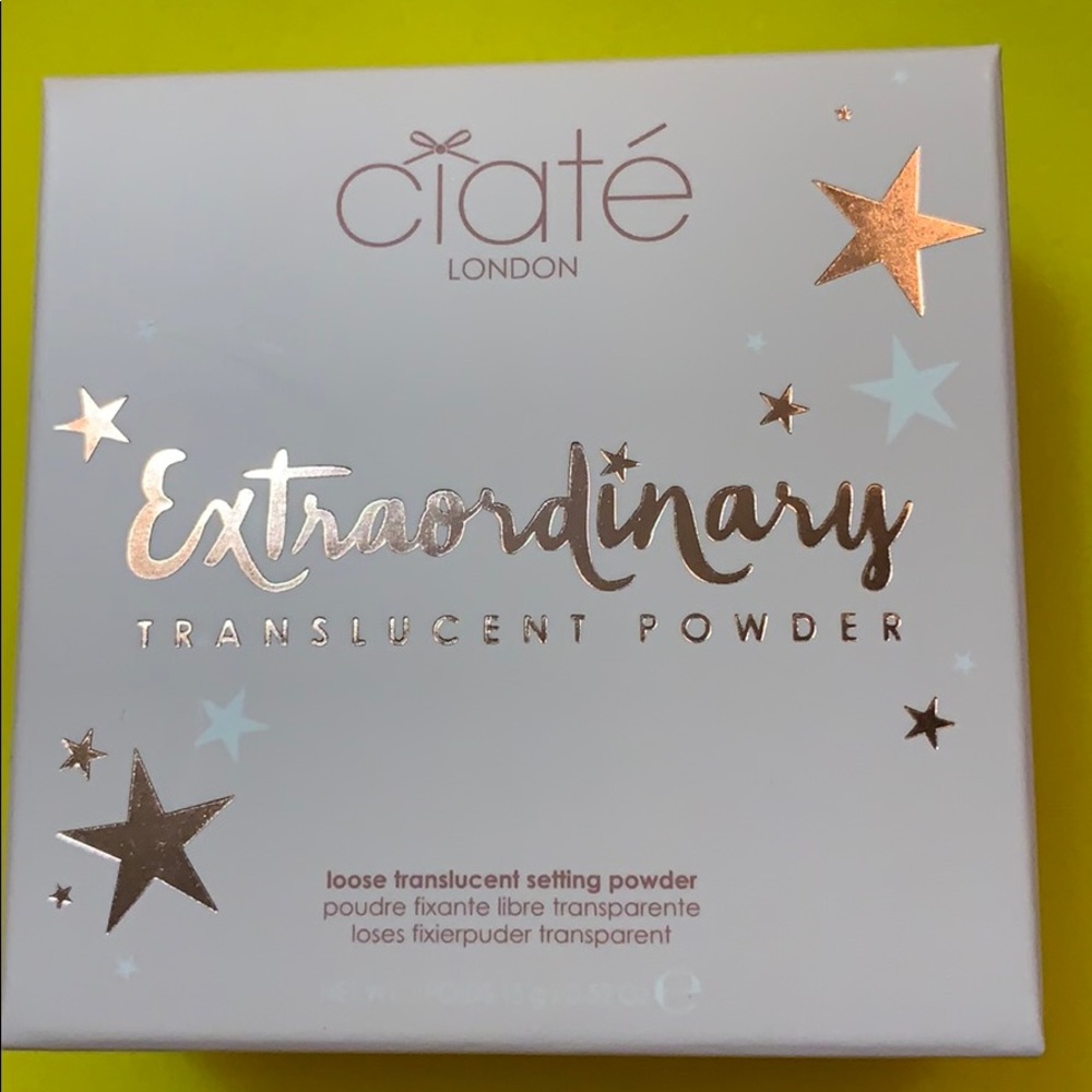 New Ciate London extraordinary Translucent Powder